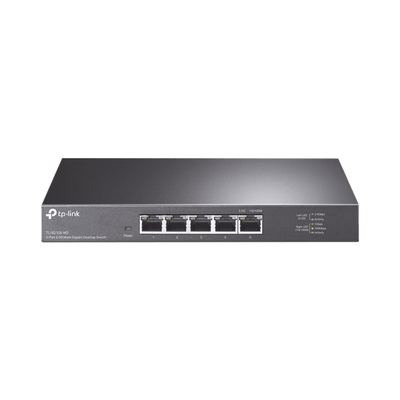 Switch Gigabit no administrable de 5 puertos 100 Mbps/ 1 Gbps/ 2.5 Gbps ideal para WiFi 6