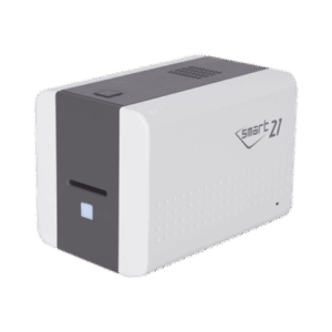 Impresora de Tarjetas Semi- automática SMART21 / Ingreso de Tarjetas Manual/Incluye Ribbon, Software y 100 Tarjetas PVC