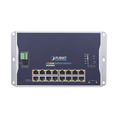 Switch Industrial Administrable Capa 2 de Pared,16 Puertos PoE 802.3at Gigabit y 2 Puertos SFP - Image 2