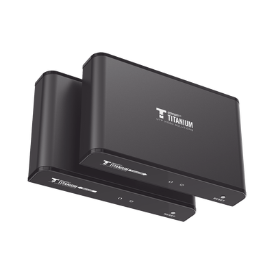 Kit Extensor HDMI para distancias de 120 metros / Resolución 1080P a 60Hz / Cat 6 / Soporta conexión Uno a Uno y Uno a Muchos / Soporta hasta 253 Rx / Salida Loop / Baja Latencia / Uso 24/7 / Soporta HDbitT / Compatible con Switch Gigabit