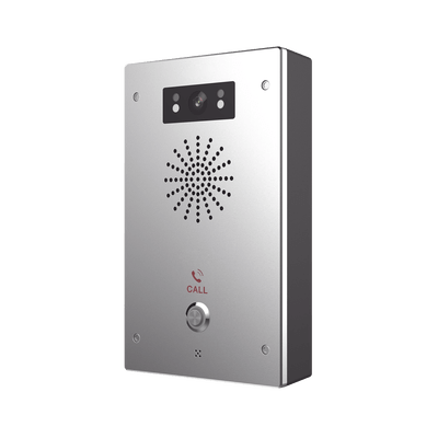 Video Intercomunicador IP, 2 líneas SIP, 2 relevadores con botón para llamada, Onvif, anti-vandálico, PoE, IP65 e IK10, PoE - Image 2