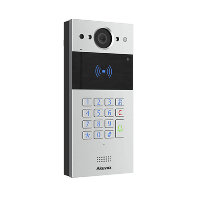 Videoportero SIP / Teclado y Lector de Tarjeta / Notificación App / Notificación Llamada Telefónica / Configuración en la Nube / POE / IP65 / Cámara de 2 MP / NFC / PIN Temporal para Visitas / Control de 2 Puertas - Image 2