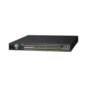 Switch Core Capa 3, 24 Puertos SFP 100/1000X, 8 Puertos Compartidos Gigabit Ethernet, 4 Puertos SFP de 10 Gbps