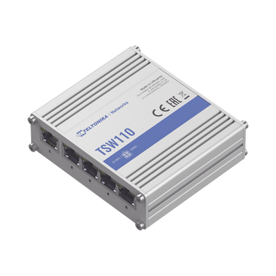 Switch Industrial No-Administrable 5 puertos Gigabit