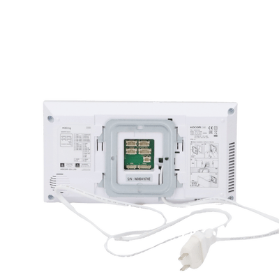 Monitor Analógico LCD de 7" 1080p (Full HD) a Color / Touch Screen / Soporta 2 Frentes de Calle y hasta 4 Monitores / Soporta Cámaras Analogicas (TURBOHD) para Tener Visión Adicional / Color Blanco - Image 2