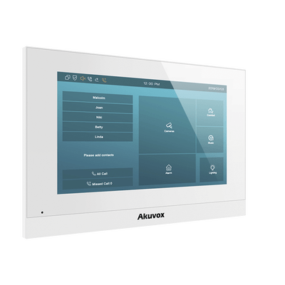 Monitor Linux / Pantalla Touch de 7 Pulgadas / SIP / POE / WIFI / Compatible con Frentes de Calle Akuvox - Image 4