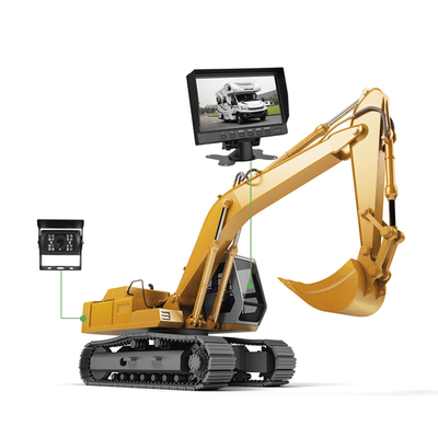 Sistema Profesional de Cámara de Reversa y Monitor Alámbrico para Vehículos de Trabajo y Montacargas - Image 10