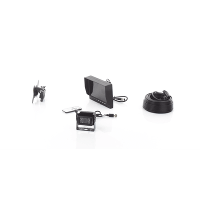 Sistema Profesional de Cámara de Reversa y Monitor Alámbrico para Vehículos de Trabajo y Montacargas - Image 12