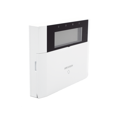 (AX HYBRID PRO) Teclado Compatible con el Panel Hybrid Pro Hikvision DS-PHA64-LP y DS-PHA64-LP(B) / Pantalla LCD / 2 zonas cableadas / 1 salida de alarma / 64 Llaveros - Image 3