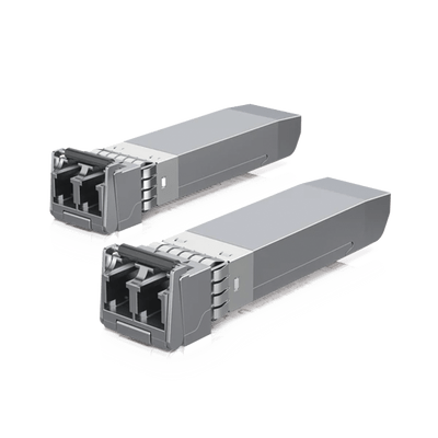 UFiber Módulo SFP+ 10G, transceptor MiniGibic MultiModo 10 Gbps, distancia 300m, conectores LC, paquete de 2 piezas - Image 3