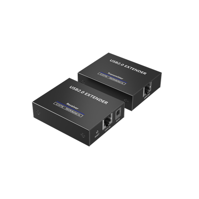 Kit EXTENSOR USB 2.0 de 4 Puertos para Distancias de Hasta 150 m / Soporta USB 2.0, USB 1.1 y USB 1.0 / UTP Cat 5e/6/6a/7 / Soporta Switch Gigabit / Ideal para Cámaras WEB, Impresoras, Escáner, Memorias, Mouse, etc. - Image 4