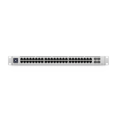 UniFi Switch Enterprise administrable capa 3, 48 puertos 2.5GbE RJ45 POE+, 4 puertos 10G SFP+, 720W, con pantalla táctil de 1.3" - Image 4