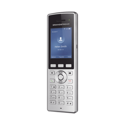 Teléfono WiFi portátil empresarial con 2 lineas y cuentas SIP, Bluetooth y botón Push-to-talk - Image 2