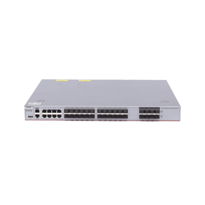 Switch Core Administrable Capa 3 con 8 puertos Gigabit, 24 SFP y 8 SFP+ Combo para fibra 10Gb, gestión gratuita desde la nube.