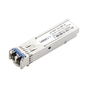 Transceptor Óptico SFP (Mini-Gbic) / Monomodo 1310 nm / 1.25 Gbps / 1000BASE-LX / Conectores LC/UPC Dúplex / DDM / Hasta 10 km