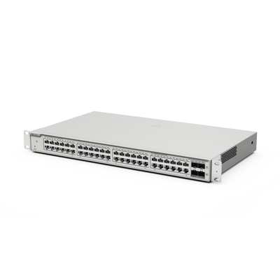 Switch Administrable Capa 3 con 48 puertos Gigabit + 4 SFP+ para fibra 10Gb, gestión gratuita desde la nube - Image 2