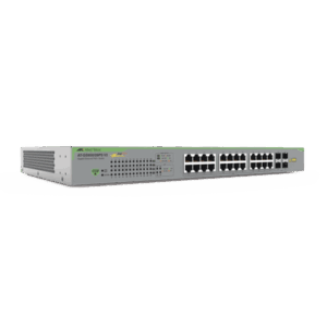 Switch PoE+ Gigabit WebSmart de 24 puertos 10/100/1000 Mbps + 4 puertos SFP Gigabit, 185 W, Version 2