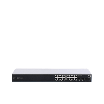 Switch Gigabit PoE+ Administrable / 16 puertos 10/100/1000 Mbps + 4 Puertos SFP Uplink / Hasta 240W / Compatible con GWN Cloud. - Image 6