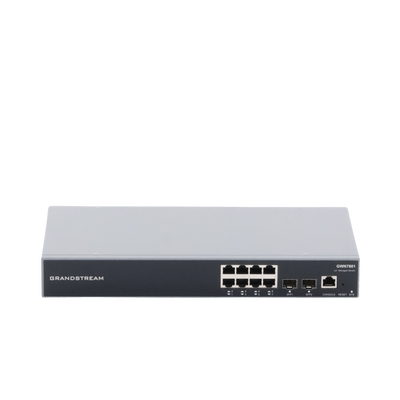 Switch Gigabit Administrable / 8 puertos 10/100/1000 Mbps + 2 Puertos SFP Uplink / Compatible con GWN Cloud. - Image 3