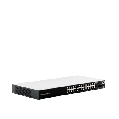 Switch Gigabit Administrable / 24 puertos 10/100/1000 Mbps + 4 Puertos SFP Uplink / Compatible con GWN Cloud. - Image 3