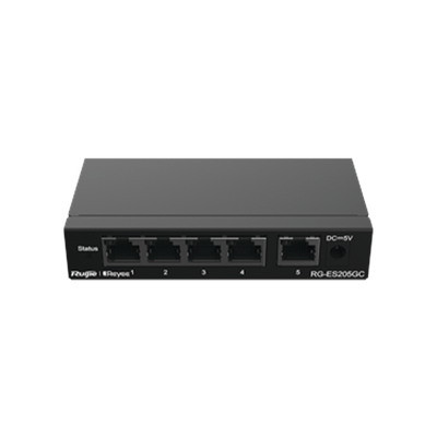 Switch Administrable con 5 puertos Gigabit, gestión gratuita desde la nube - Image 2