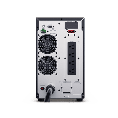 UPS de 3000 VA/2700 W, Online Doble Conversión, Entrada 120 Vca NEMA L5-30P, Onda Senoidal Pura, Tipo Torre, Con 4 Tomas NEMA 5-20R y 1 Block Hardwired - Image 3