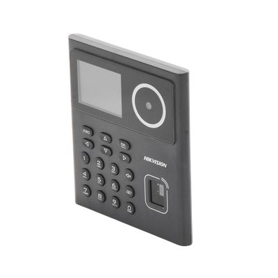 Kit WiFi de Control de Acceso Lite TODO INCLUIDO con Lector de Rostros, Tarjetas y Huellas / 500 Rostros / Compatible con App HIKConnect / Incluye Electroimán Botón de Salida y Montajes Z y L para imán / HIK-IA - Image 3