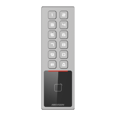 Teclado Exterior Antivandálico IP65 & IK08 / Administrable en la Nube / Alta y Baja de Passwords Remotamente con Horarios / Acceso por PIN o Tarjeta MIFARE
