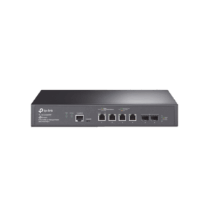 Switch L2+ PoE++ Omada 6 Puertos 10G / 4 Puertos 802.3 af/at/bt  Multi-Gigabit  1G, 2.5G, 5G, 10G / 2 Puertos SFP+ 10G / Multicast IGMP / Adminstración Centralizada Omada o Stand-Alone / Presupuesto PoE 200W / Montaje Rack-Escritorio