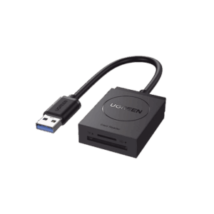Lector de tarjetas USB-A 3.0 a MicroSD (TF) / SD | 5Gbps | Soporta hasta 2TB | Soporta Windows/Mac OS/Linux/Android | Lectura de Tarjetas Simultánea | No Requiere Controlador | Cable de 15cm.