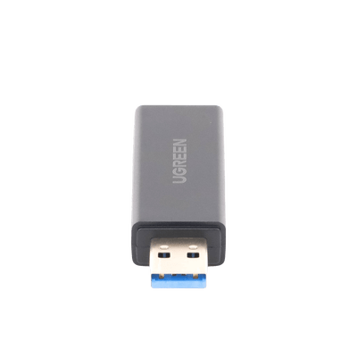Lector de tarjetas SD portátil USB 3.0 de doble ranura / adaptador de tarjeta de memoria flash concentrador para TF SD Micro SD SDXC SDHC MMC RS-MMC Micro SDXC Micro SDHC UHS-I - Image 3