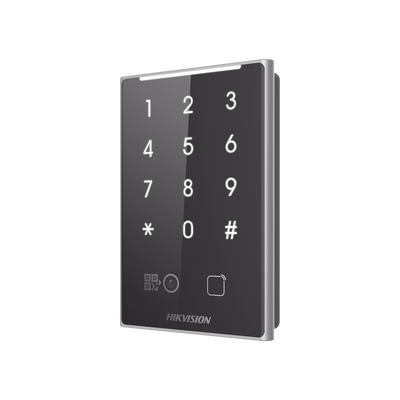 Lector de Tarjetas PROX EM y de Códigos QR / Teclado para Contraseña / Compatible con Controladores DSK2600 Series Hikvision / Comunicación RS485 y WIEGAND - Image 2