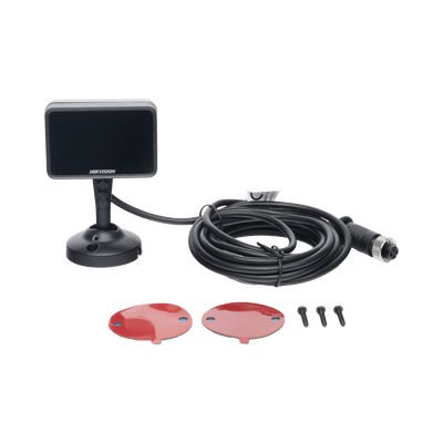 Cámara Movil 720p / Lente 6 mm / Conexión Tipo Aviación / Micrófono Integrado / 3 Mts IR / DBA (Analisis de Comportamiento del Conductor) para Montaje en Vehículo Compatible con DVRs Moviles HIKVISION - Image 3