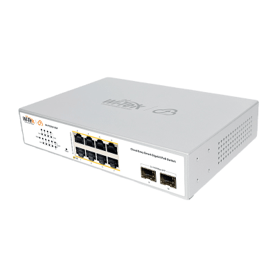 Switch Administrable PoE  / 8 puertos PoE af/at Gigabit /  2 x SFP Gigabit / Administración Cloud Gratuita / Presupuesto 120 W - Image 3
