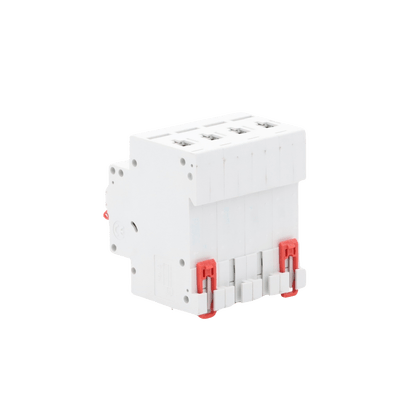 Protección Térmica/ Interruptor 4P, 25A,  Corriente Directa  1000 Vcc para Aplicación Fotovoltaica Montaje Riel DIN - Image 4