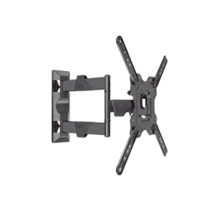 Montaje de Pared Articulado para Monitor de 32-55" / Soporta hasta 27.2 Kg / Vesa 400 x 400 / 100 x 100 / Acero / Separación a Pared de 5 cm a 40 cm