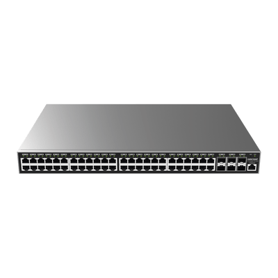 Switch Gigabit PoE+ Administrable / 48 puertos 10/100/1000 Mbps + 6 Puertos SFP+ / Hasta 400W / Compatible con GWN Cloud. - Image 5