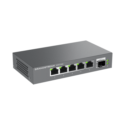 Switches de red Multi-Gigabit de 2.5G No Administrable / 5 Puertos RJ45 de 100/1000/2500Mbps / 1 puerto de fibra SFP+ - Image 4