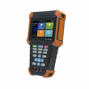 Tester de Video Profesional | Pantalla 4" Touch | Ideal para Cámaras IP/ HD (TVI, CVI, AHD y CVBS) | 4K | H.265/H.264 | PoE | WiFi | Cable Tester | Multímetro Digital | Todo en Uno para tu CCTV.