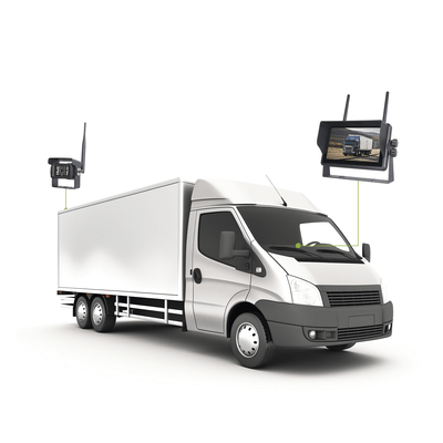 Sistema Profesional Inalámbrico de Cámara de Reversa Infrarroja y Monitor Touch de 7" para Vehículos de Trabajo y Montacargas - Image 11