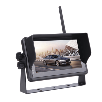 Sistema Profesional Inalámbrico de Cámara de Reversa Infrarroja y Monitor Touch de 7" para Vehículos de Trabajo y Montacargas - Image 3