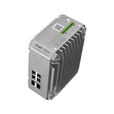 Switch Industrial PoE hasta , Ideal para temperaturas Extremas y protección contra descargas, 4 Puertos Gigabit PoE 802.3 af/at, 2 puertos SFP Administrable Cloud - Image 5