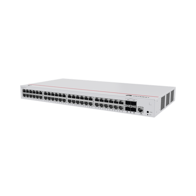Switch de Acceso Gigabit Administrable PoE Capa 2 / 48 puertos 10/100/1000 Mbps (PoE) / 4 Puertos 10GE SFP+ Uplink / ERPS / IMGP Snooping / DHCP Snooping / PoE Perpetuo / 380W / Administración Nube Gratis - Image 3