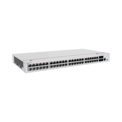 Switch de Acceso Gigabit Administrable PoE Capa 2 / 48 puertos 10/100/1000 Mbps (PoE) / 4 Puertos 1GE SFP Uplink / ERPS / IMGP Snooping / DHCP Snooping / PoE Perpetuo / 380W / Administración Nube Gratis - Image 3