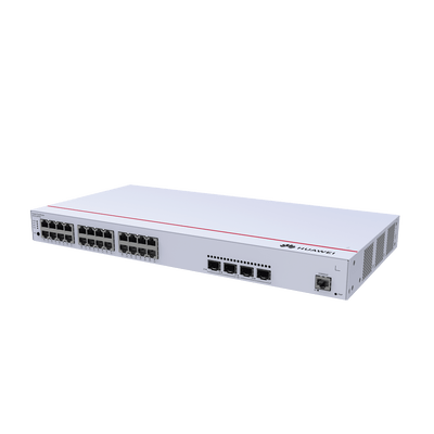 Switch de Distribución/Core Gigabit Administrable PoE Capa 3 / 24 puertos 10/100/1000 Mbps (PoE) / 4 Puertos 1GE SFP Uplink / ERPS / Rutas Estáticas / iStack / PoE Perpetuo / 400W / Administración Nube Gratis - Image 2