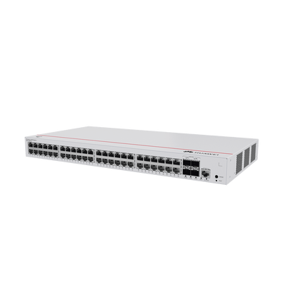 Switch de Distribución/Core Gigabit Administrable PoE Capa 3 / 48 puertos 10/100/1000 Mbps (PoE) / 4 Puertos 10GE SFP+ Uplink / ERPS / Rutas Estáticas / iStack / PoE Perpetuo / 380W / Administración Nube Gratis - Image 4