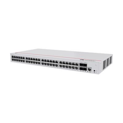 Switch de Distribución/Core Gigabit Administrable PoE Capa 3 / 48 puertos 10/100/1000 Mbps (PoE) / 4 Puertos 1GE SFP Uplink / ERPS / Rutas Estáticas / iStack / PoE Perpetuo / 380W / Administración Nube Gratis - Image 4