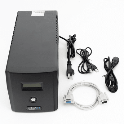 UPS 1200VA/720W Pantalla LCD / Línea Interactiva 120Vca / 6 tomas 5-15R (4 Respaldadas) / Regulación de Voltaje / Protección RJ45 - Image 4