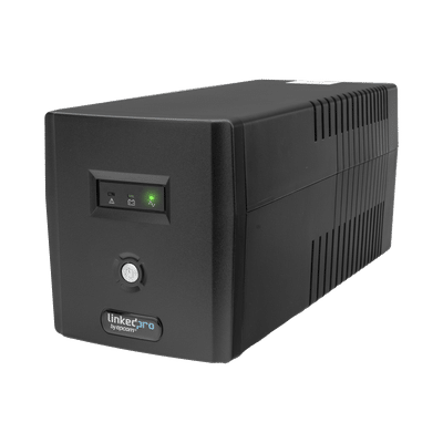 UPS 1000VA/600 W Línea Interactiva 120Vca / 8 tomas 5-15R (6 Respaldadas) / Regulación de Voltaje / Protección RJ45