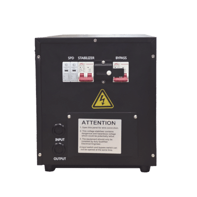 Regulador de Voltaje Industrial Bifásico 2 kVA/2 kW 220 V / Entrada 176-264 V Vca / Salida 215.6-224.4 Vca - Image 3